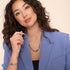 Lapis x Silver | Gemstone Chain Necklace